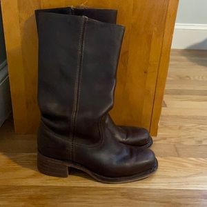 Mid-length Frye boots